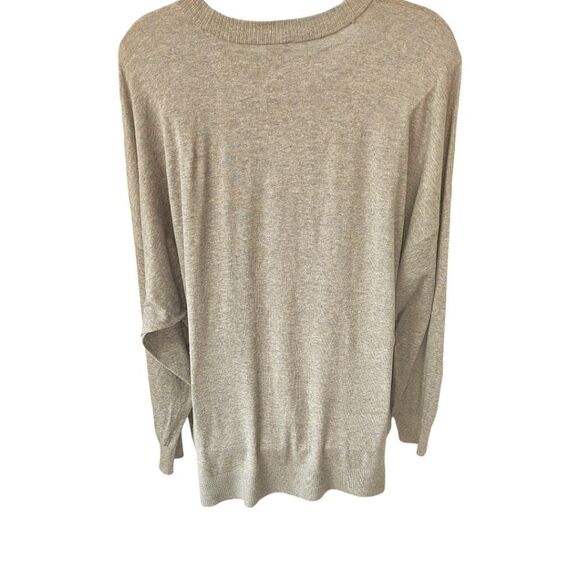 TORRID Plus Size New  Heather Gray Drop Shoulder Cotton Boyfriend Cardigan 4X - Picture 10 of 16